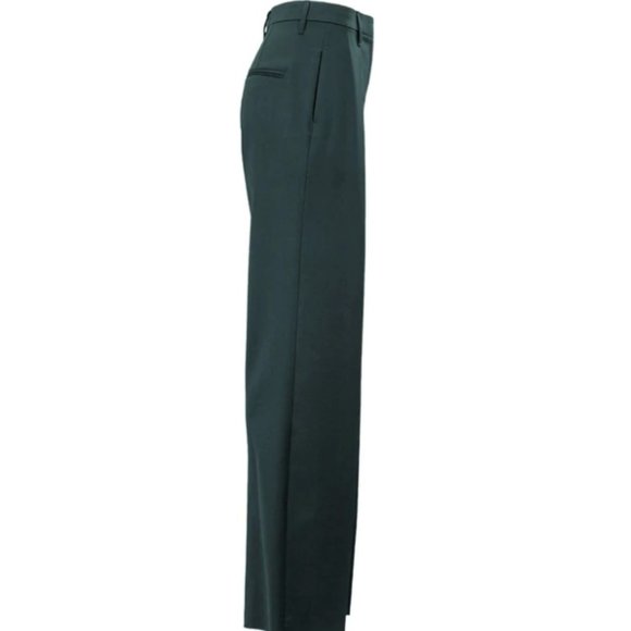 DAYWEARLAB Sweeping-Pleat Trouser Ocean Green Size 0 - Picture 2 of 3